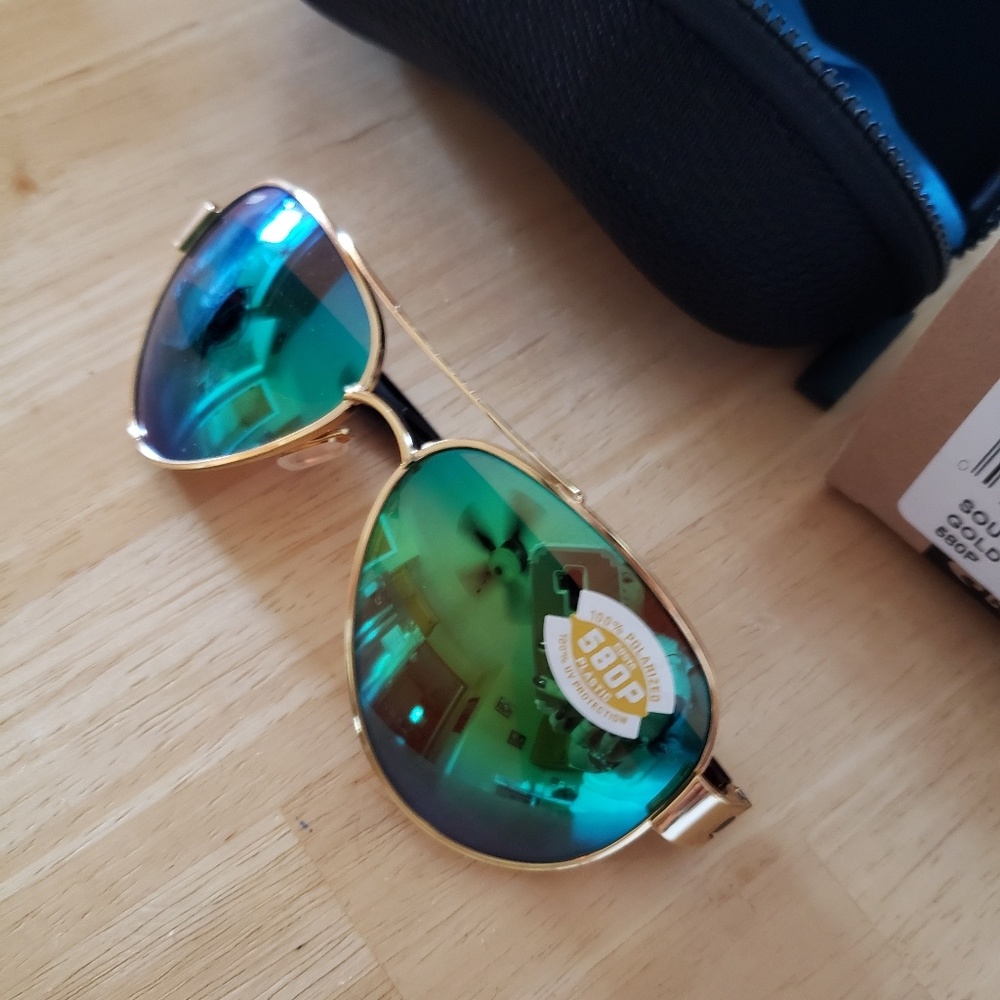 Costa South Point plastic mirrored sunglasses